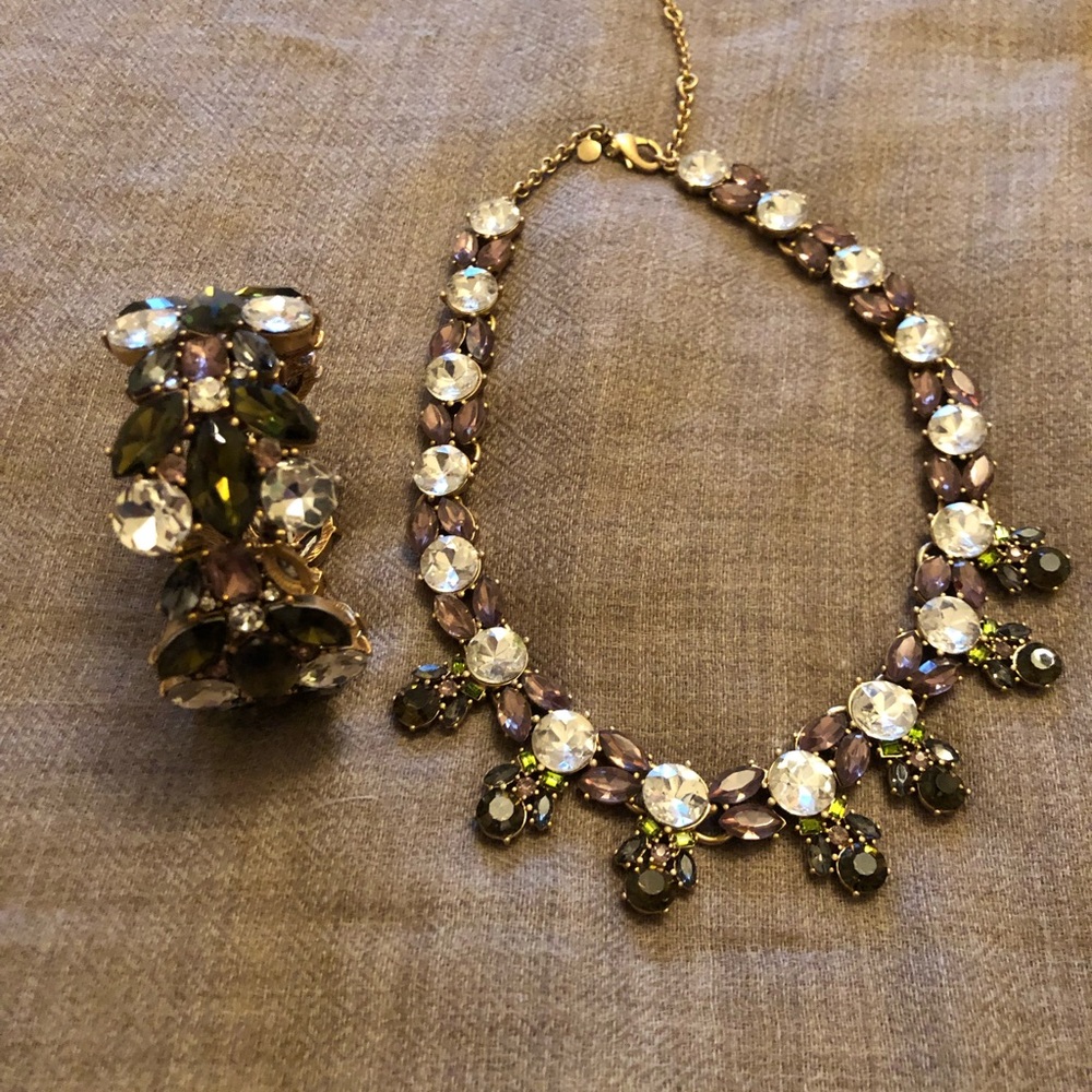 Ann Taylor marching necklace and bracelet